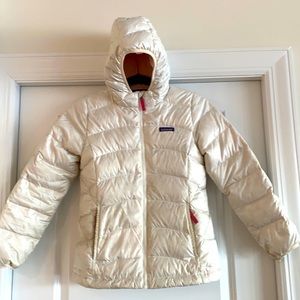 Girls Patagonia Large (12) Puffer White
